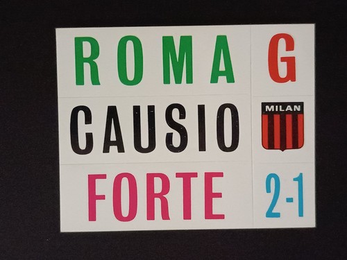 Figurina calciatori panini - figurina,