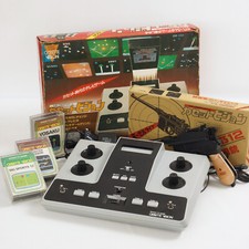 Console EPOCH CASSETTE VISION in scatola con giochi sistema testato GIAPPONE CV0416