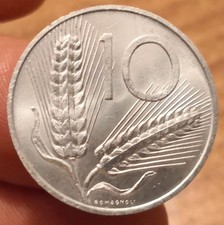 Moneta lire 1954 italia - 10, 1954,