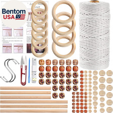 121Pcs Kit Macramè, Forniture