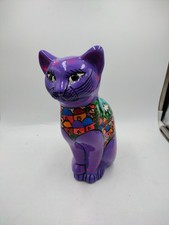 Statuina gatto arte popolare