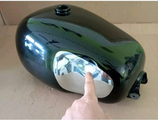 SERBATOIO LARGO GUZZI V7 850 GT ELDORADO CALIFORNIA LOOPFRAME CHROME GAS TANK 