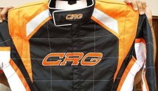 Tuta corsa kart ricamata - go,