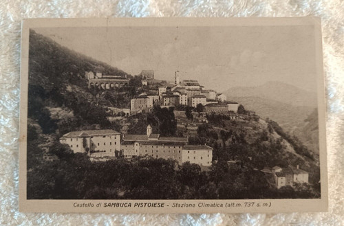Cartolina sambuca pistoiese - sambuca,