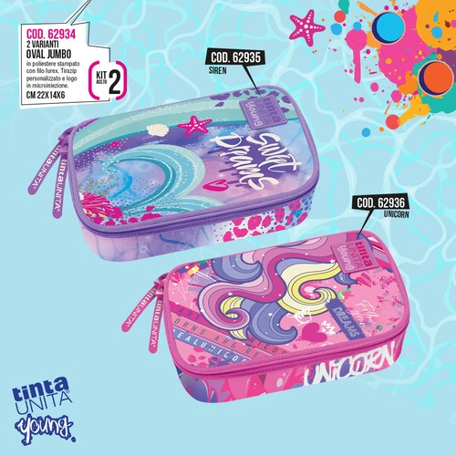 Astuccio scuola maxi oval - maxi,