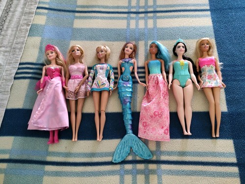 Lotto barbie più sirena - 6,
