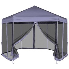 vidaXL Gazebo Esagonale Pop-Up