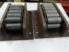 2 PATTINI A RULLO BORKEY 40 T LAVORI CARICHI PESANTI CARRELLI CINGOLATO MOVIMENT