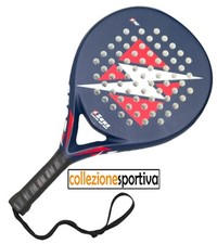 RACCHETTA PADEL ZEUS LOGO CARBONIO FIBRA DI VETRO col. Blu/Rosso
