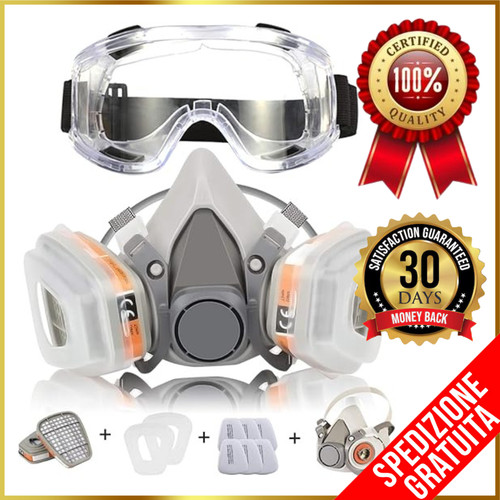 Maschera antipolvere lavoro - da,