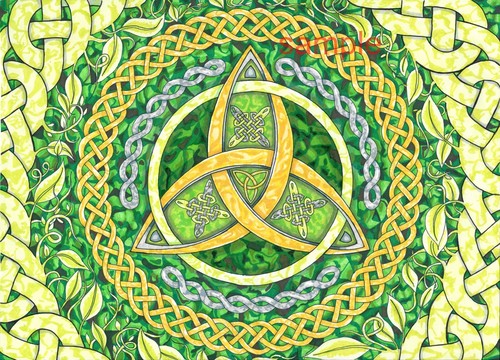 Arte celtica modello - , geometria