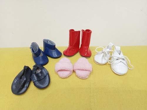 Bambola vintage lotto scarpe - lotto,