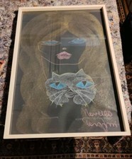 QUADRO NOVELLA PARIGINI  incorniciato Con Vetro 65x45 ✨✨✨