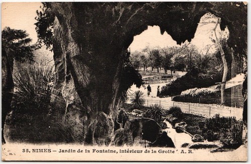 Cartolina nimes jardin ia - jardin,
