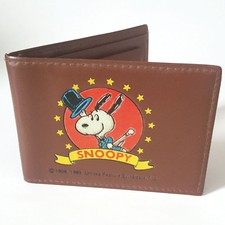 PEANUTS SNOOPY - Vintage PORTAFOGLI - 1958 1965 United Feature Syndicate Wallet