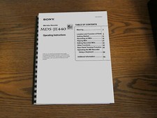 Manuali d'uso per Sony audio