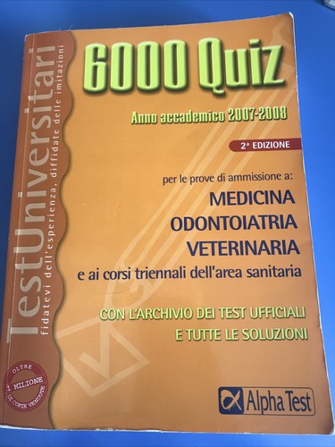 Alpha test medicina - test,