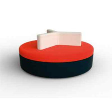 DIVANO ROUND SIMILPELLE