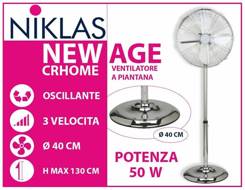 Ventilatore piantana 50w - piantana,
