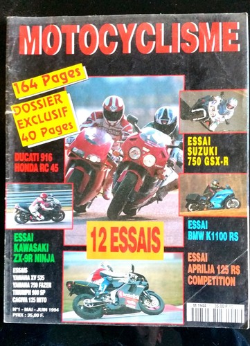 Motocyclisme spécial 12 - spécial,