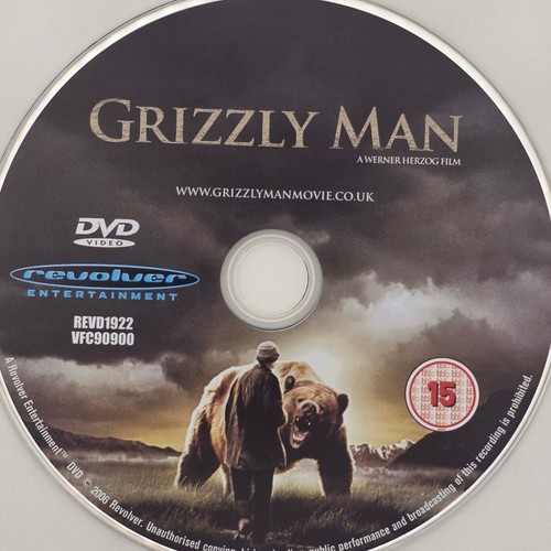 Grizzly man dvd revolver - grizzly,