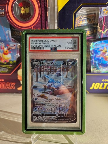Pokemon psa glaceon v - psa, 10