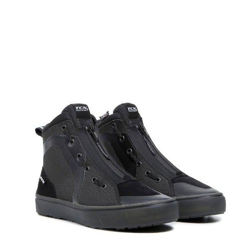 Scarpe moto ikasu air black - da,