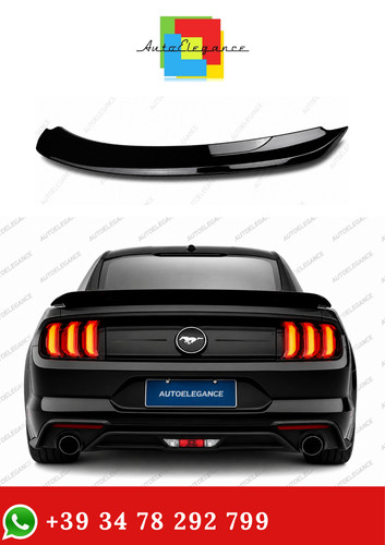 Kit spoiler nero lucido - 💯kit,