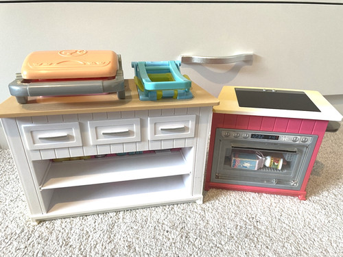 Barbie cucina fornello con - barbie,