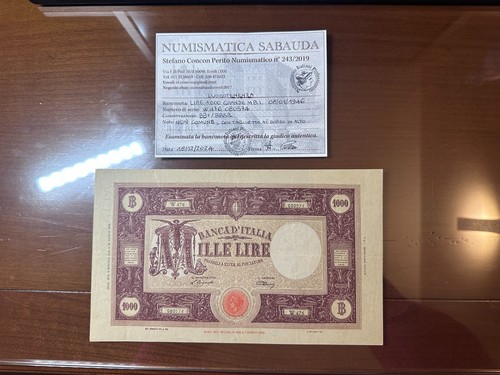 Luogotenenza lire 1000 - lire, grande