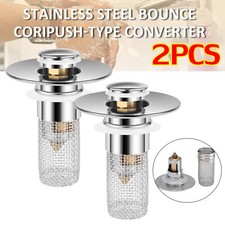 Confezione 2 Tappi Lavabo