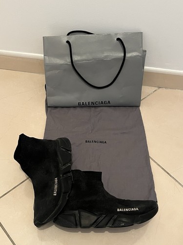 Balenciaga speed noir taille - noir,
