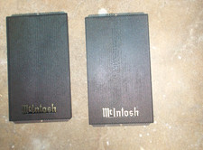 Coppia McIntosh ML-10C Griglie Tweeter in Metallo, 9"s x 3,5 con Loghi USA