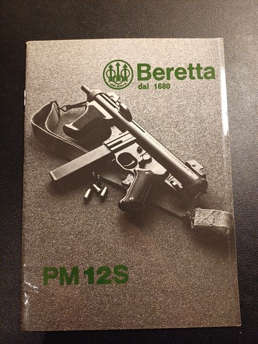 Manuale beretta 12s 1983 - pm, 12s-