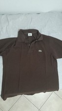 Lacoste T-Shirt Polo per Uomo, Taglia 5 Marrone