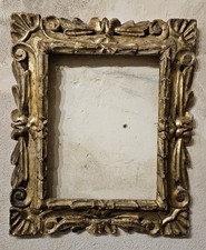 Lombard frame carved wood