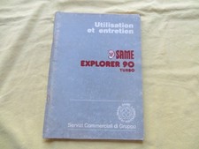 Tracteur SAME Explorer 90