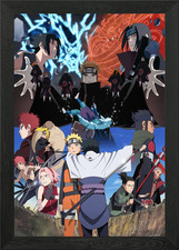Naruto Shippuuuden poster arte