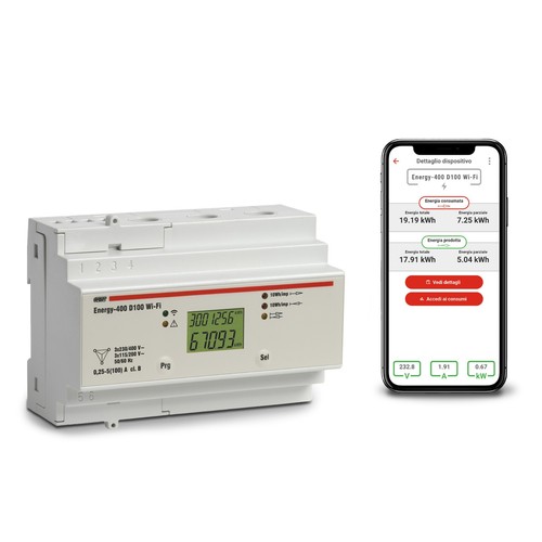 Contatore energia wifi - wifi, trifase