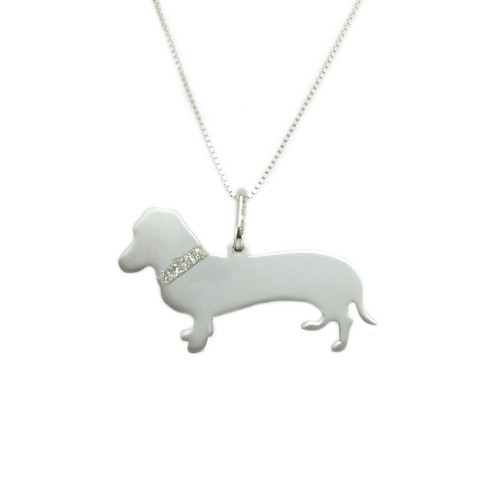 Collana con pendente razza