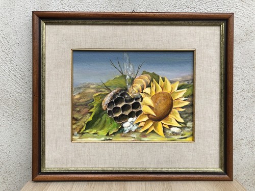 Quadro vintage girasole - vintage, -girasole-