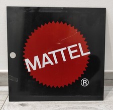 GIOCATTOLI MATTEL PLACCA INSEGNA PUBBLICITARIA NEGOZIO VINTAGE ANNI 80