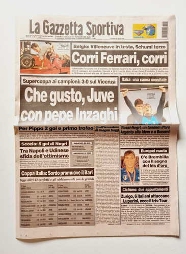 Gazzetta dello sport august - august, 24