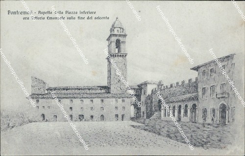 Ae628 cartolina pontremoli - cartolina,