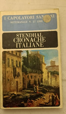 STENDHAL - CRONACHE ITALIANE - Sansoni - 1966