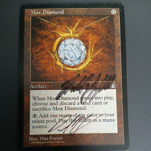 Magic mtg mox diamond - mtg,