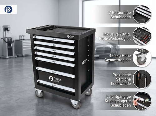 Carrello officina pwtoc10 - carrello, da