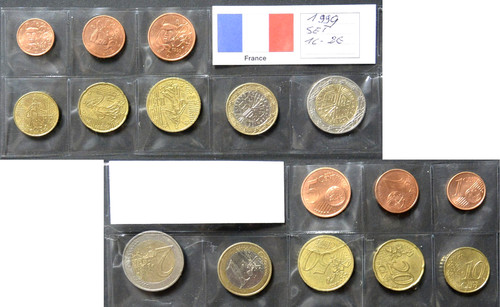 Monete euro francia - monete,