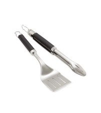 KIT ACCESSORI PINZA E PALETTA WEBER "PRECISION" IN ACCIAIO INOSSIDABILE
