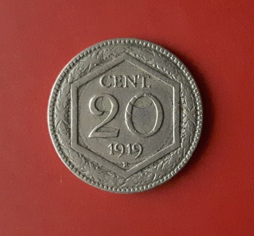 Centesimi 1919 esagono - 20,